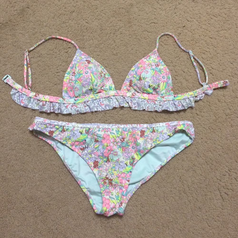 Victoria's Secret floral swimsuit